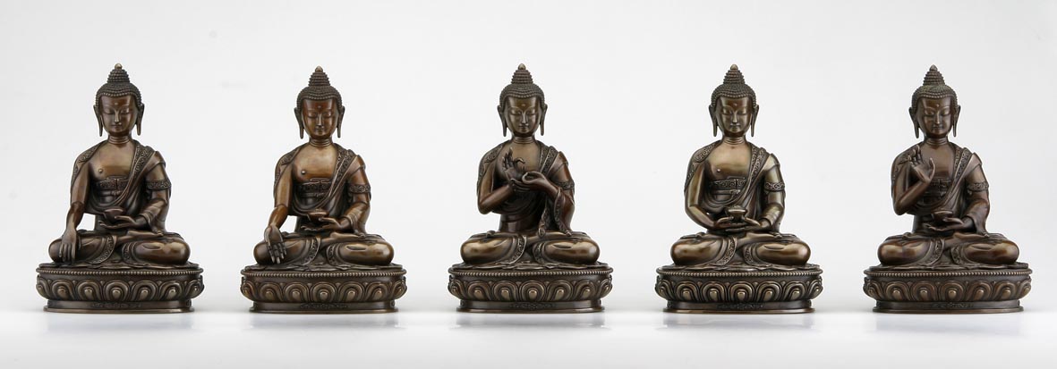 5 buddhas